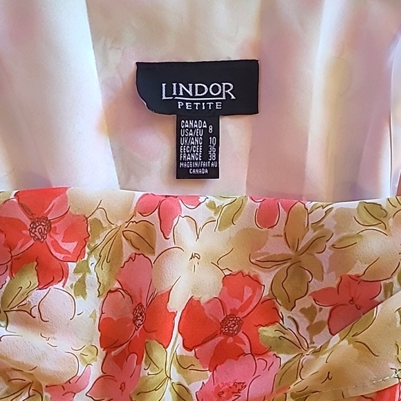 Vintage Floral Cowl Square Neck Midi Dress with Cap Sleeves - Picture 4 of 12